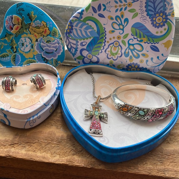 Sold- Brighton Crystal Voyage Rainbow 3piece set - Picture 12 of 12